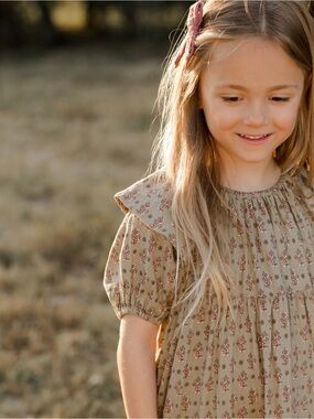 Rylee + Cru Flower Block Willow Dress